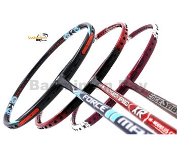 Staff Picks 1 : 3 Rackets - Apacs Force II Max, Apacs Nano Fusion Speed XR & Apacs Edgesaber 10 Red